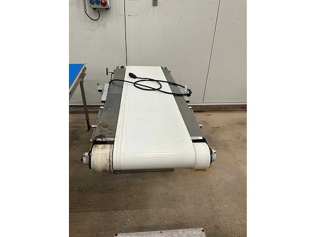 Elektrische rvs transportband - afbeelding 4 van  6
