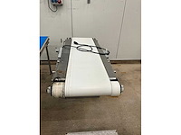 Elektrische rvs transportband - afbeelding 4 van  6