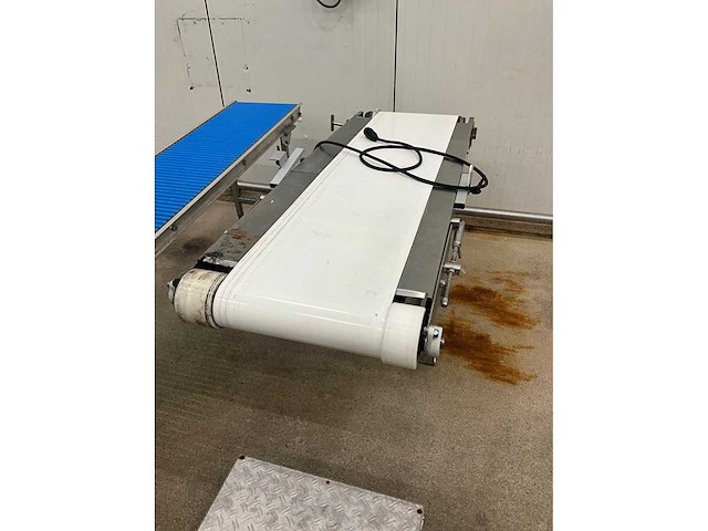 Elektrische rvs transportband - afbeelding 5 van  6