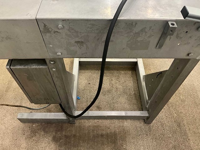 Elektrische rvs transportband - afbeelding 6 van  6