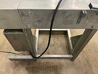 Elektrische rvs transportband - afbeelding 6 van  6