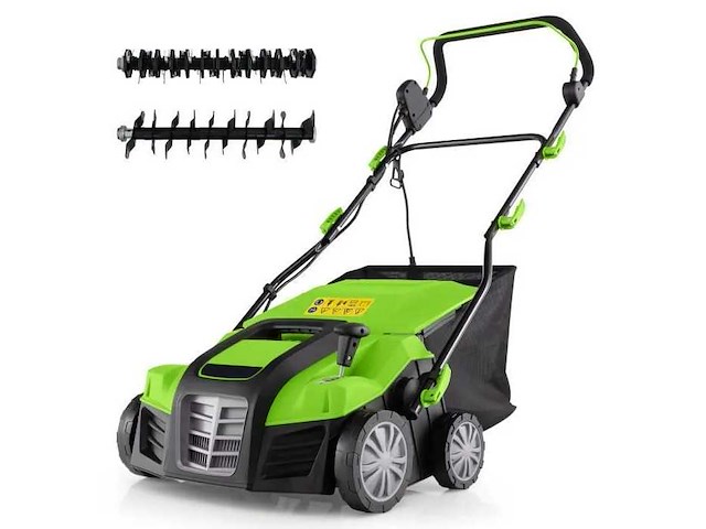 Elektrische scarifier 40cm 2 in 1 blunter 2000w - afbeelding 1 van  7