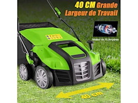 Elektrische scarifier 40cm 2 in 1 blunter 2000w - afbeelding 3 van  7