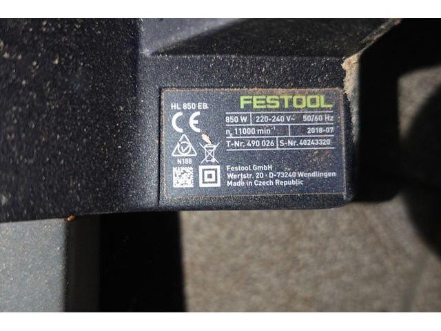 Elektrische schaafmachine festool - afbeelding 4 van  5