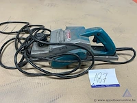 Elektrische schaafmachine makita 1100, vermogen 0,75 kw, netspanning 220 v, serienummer 359119 c.