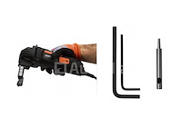 Elektrische schaar voor het zagen van staal, aluminium kraft&dele - afbeelding 2 van  2