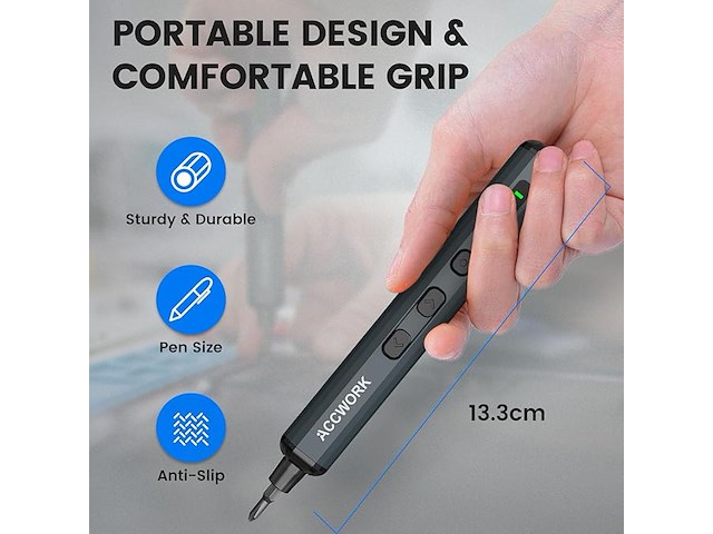 Elektrische schroevendraaier - afbeelding 2 van  3