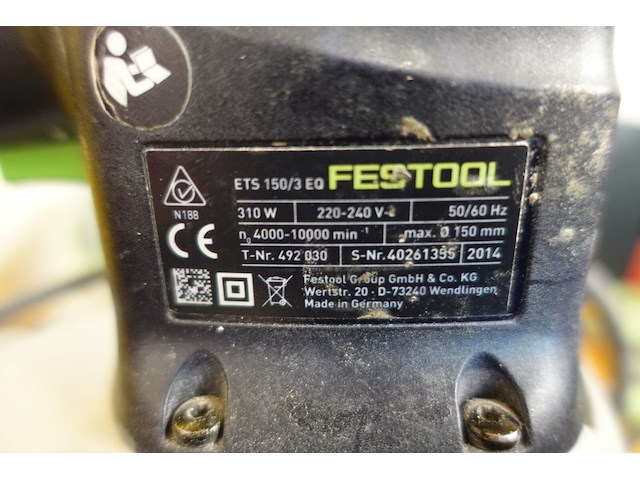 Elektrische schuurmachine festool - afbeelding 3 van  4