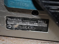 Elektrische schuurmachine makita, 100x610mm - afbeelding 2 van  2