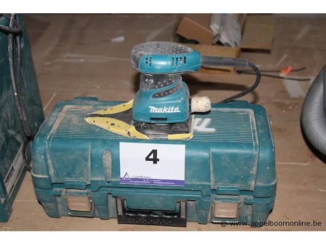 Elektrische schuurmachine makita, bo4565 - afbeelding 1 van  2