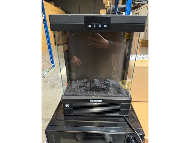 Elektrische sfeerhaard 2000w met afstandsbediening - afbeelding 2 van  7