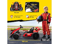 Elektrische skelter voor kinderen 2 x 150w 24 v batterij - afbeelding 3 van  6