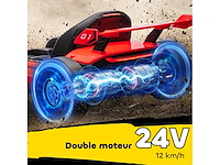 Elektrische skelter voor kinderen 2 x 150w 24 v batterij - afbeelding 6 van  6