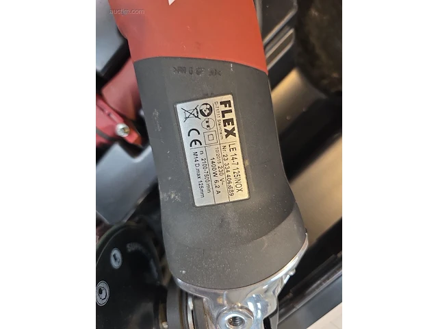Elektrische slijpmachine flex le 14-7 125 inox - afbeelding 4 van  8