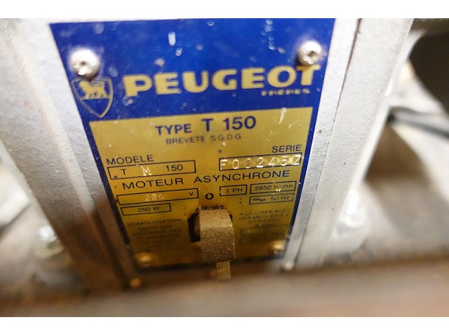 Elektrische slijpmachine peugeot - afbeelding 3 van  4