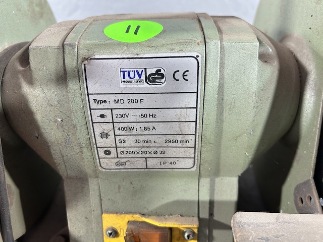 Elektrische slijpmolen op sokkel. md 200 f - afbeelding 6 van  6