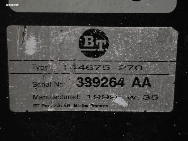 Elektrische stapelaar bt - afbeelding 4 van  5