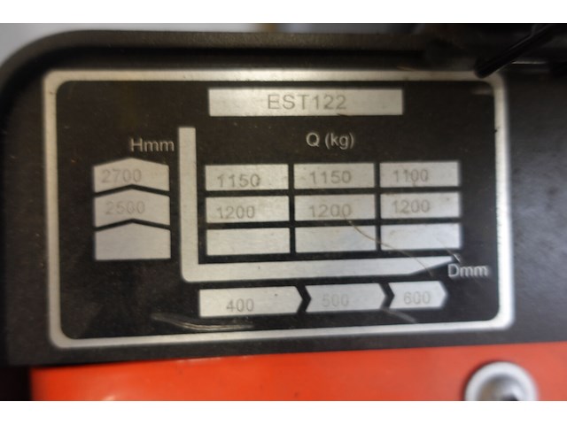Elektrische stapelaar ep equipment - afbeelding 5 van  9