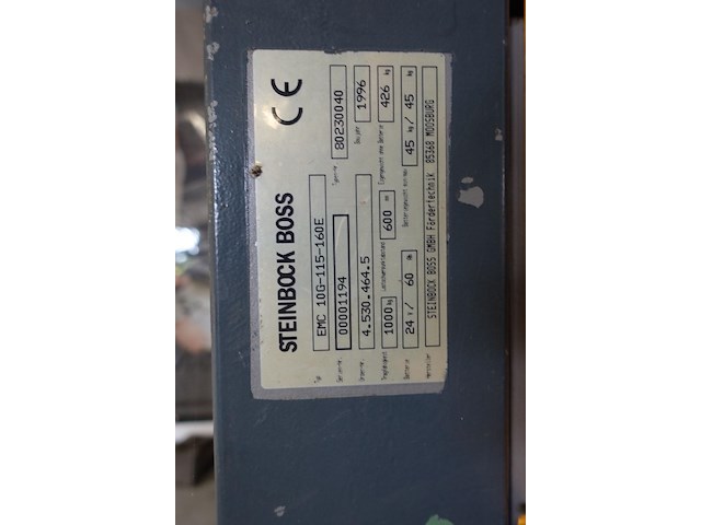 Elektrische stapelaar steinbock boss - afbeelding 6 van  6