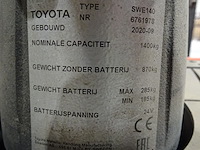 Elektrische stapelaar toyota bt - afbeelding 10 van  12
