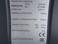 Elektrische stapelaar toyota - afbeelding 4 van  16