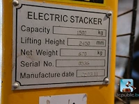 Elektrische stapelaar - afbeelding 13 van  13