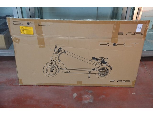 Elektrische step bohlt 9 air model ekick 9 air 1,7ah nieuw in doos - afbeelding 7 van  20