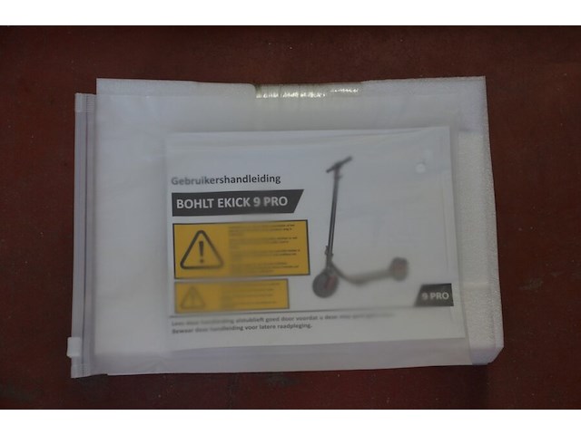 Elektrische step bohlt 9 pro model ekick 9 pro 10ah nieuw in doos - afbeelding 9 van  24