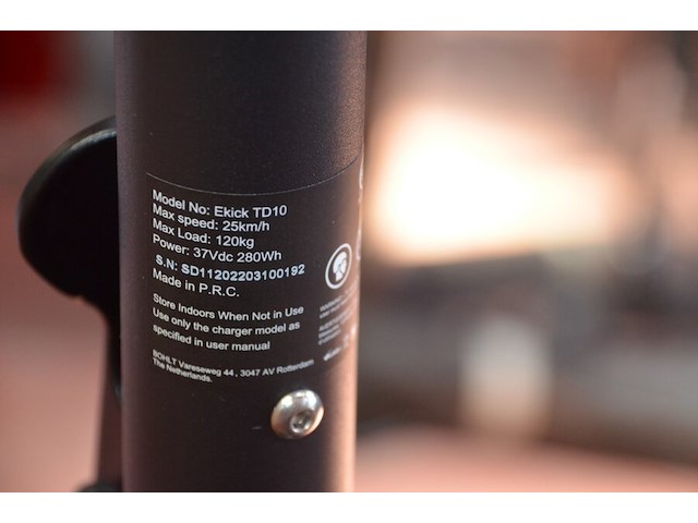 Elektrische step bohlt td10 model ekick td10 nieuw in doos - afbeelding 8 van  24
