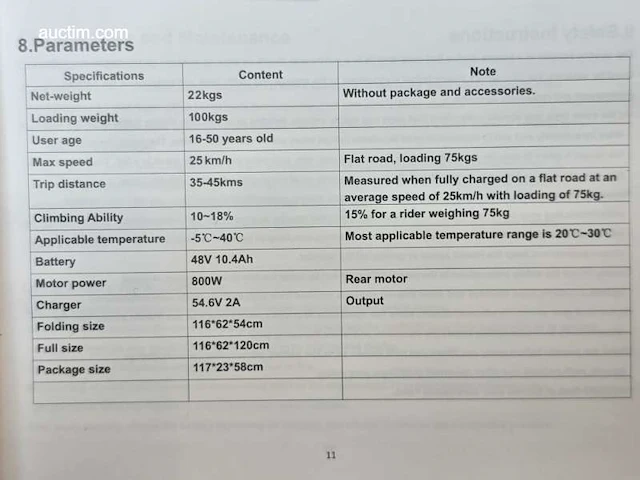 Elektrische step todimart g2-y - afbeelding 5 van  14