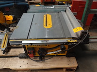 Elektrische tafelzaagmachine dewalt