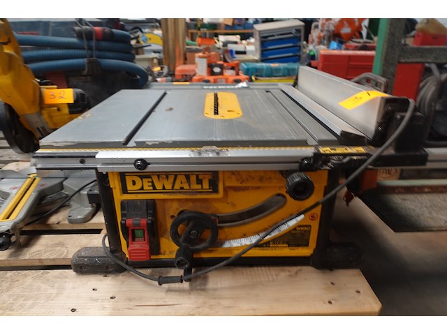 Elektrische tafelzaagmachine dewalt - afbeelding 2 van  5