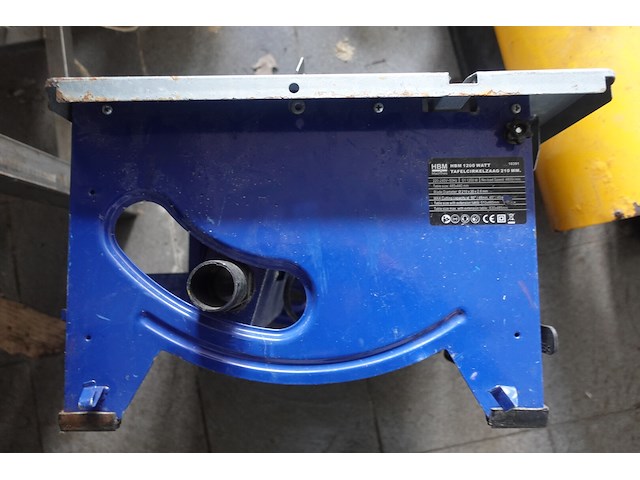 Elektrische tafelzaagmachine hbm - afbeelding 3 van  4