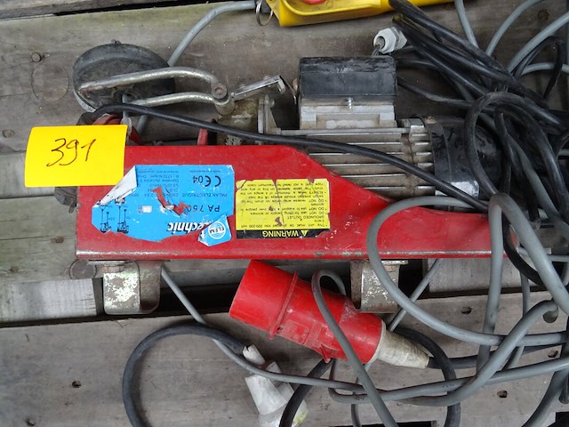 Elektrische takel elem technic + zwenkarm - afbeelding 6 van  9