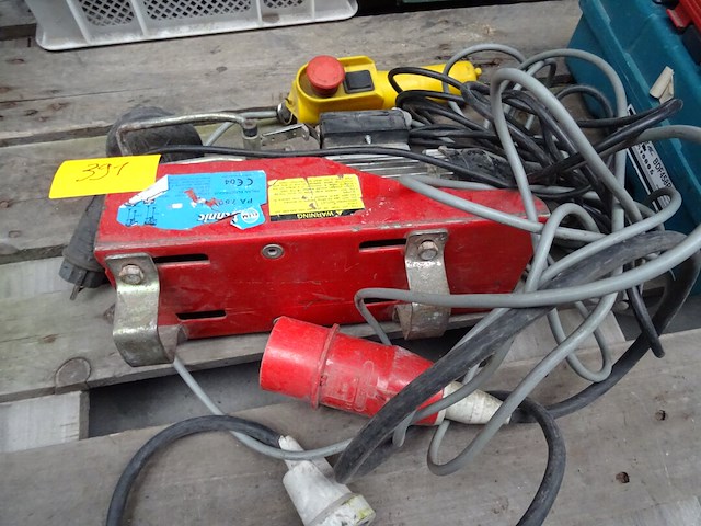 Elektrische takel elem technic + zwenkarm - afbeelding 8 van  9