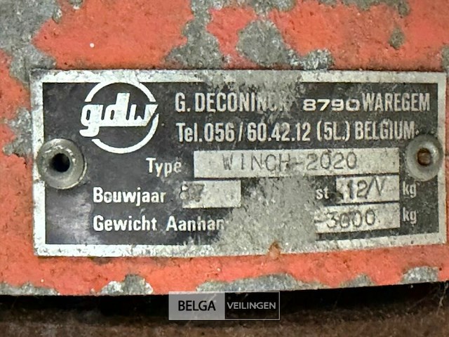 Elektrische takel gdw - afbeelding 3 van  3