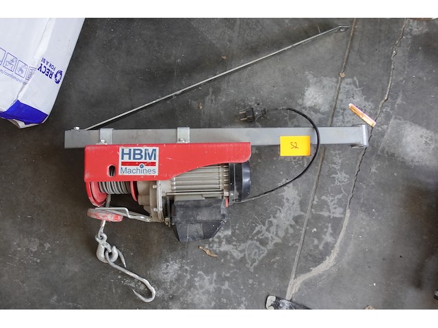Elektrische takel hbm - afbeelding 1 van  4