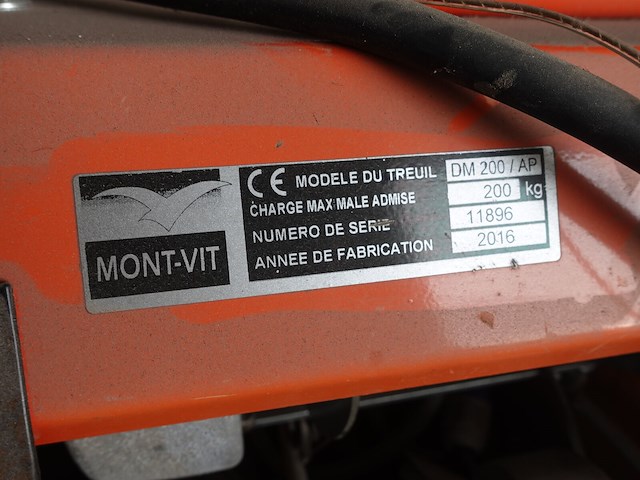 Elektrische takel mont-vit + zwenkarm - afbeelding 4 van  4