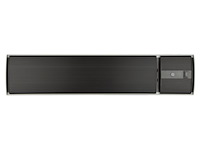 Elektrische terrasverwarmer hermes - zwart - afbeelding 1 van  4