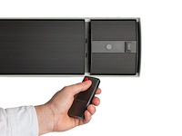 Elektrische terrasverwarmer hermes - zwart - afbeelding 3 van  4