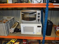 Elektrische terrasverwarmer, oven silvercrest, microgolfoven zanker, papierversnipperaar