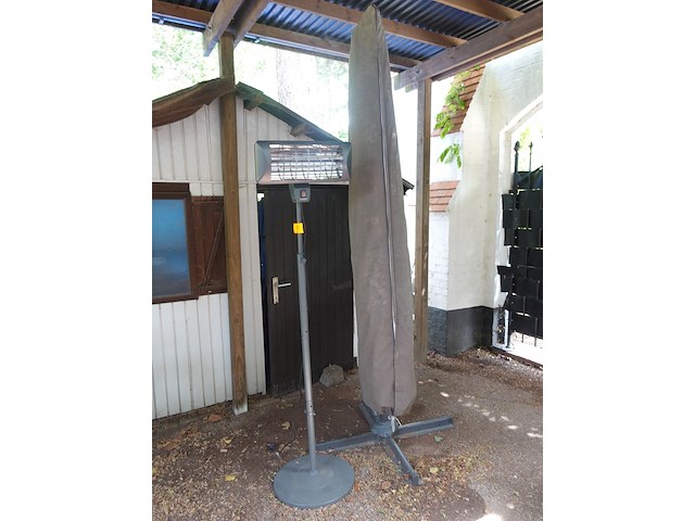 Elektrische terrasverwarming eurom + parasol - afbeelding 2 van  5