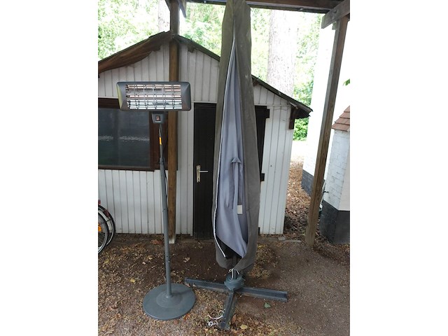 Elektrische terrasverwarming eurom + parasol - afbeelding 3 van  5