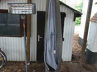 Elektrische terrasverwarming eurom + parasol - afbeelding 3 van  5