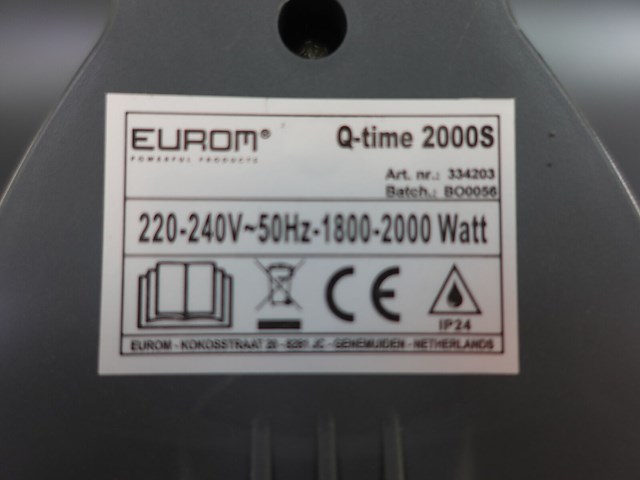 Elektrische terrasverwarming eurom + parasol - afbeelding 5 van  5