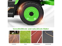 Elektrische tractor met afneembare aanhanger en afstandsbediening voor kinderen - afbeelding 5 van  7