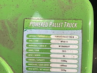 Elektrische transpallet 1500kg - afbeelding 5 van  5