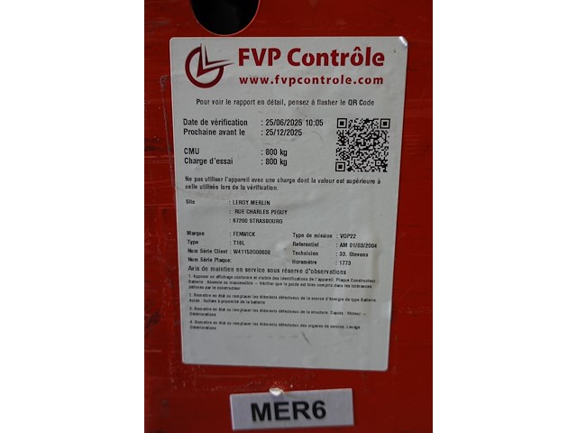 Elektrische transpallet fenwick - afbeelding 5 van  10