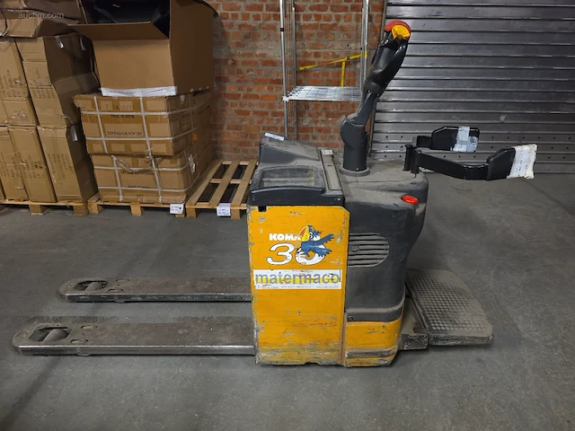 Elektrische transpallet komatsu mwp30 f 1r - afbeelding 1 van  15