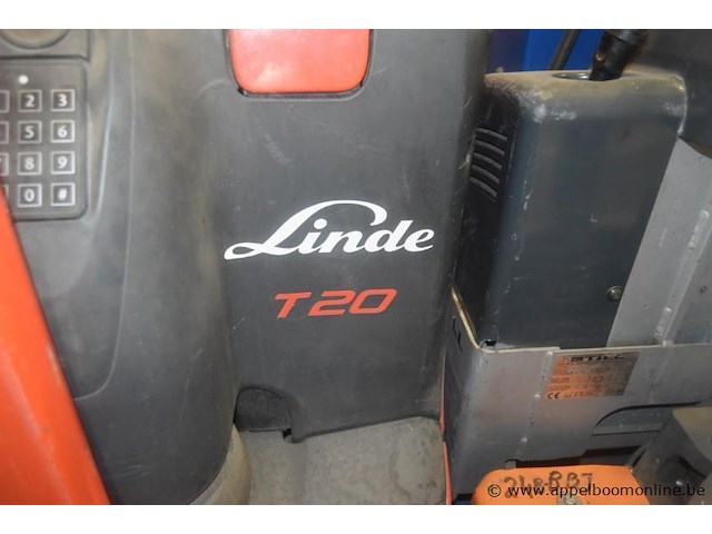 Elektrische transpallet linde, t20 - afbeelding 3 van  3
